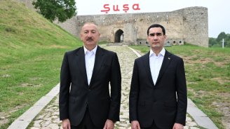 Prezidentlərin iki günlük görüşündən VİDEOÇARX