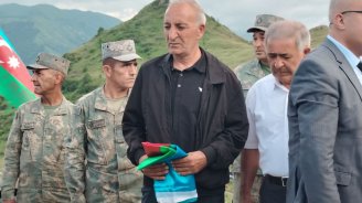 33 il əvvəl itkin düşən Mədinə Babayevanın qalıqları Kəlbəcərdə torpağa tapşırıldı - FOTO