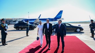 İlham Əliyevin Qırğızıstana dövlət səfəri BAŞA ÇATDI - FOTO