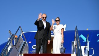 Prezident və xanımının Qırğızıstan səfərindən VİDEOÇARX