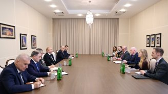 Prezident Birləşmiş Krallığın müdafiə üzrə dövlət nazirini qəbul etdi &ndash; FOTO/VİDEO