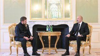İlham Əliyev Ramzan Kadırovu qəbul etdi &ndash; FOTO/VİDEO
