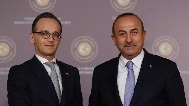 Çavuşoğlu alman həmkarı ilə görüşüb