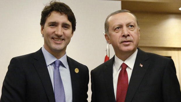 Ərdoğan və Trüdo Dağlıq Qarabağı müzakirə ediblər