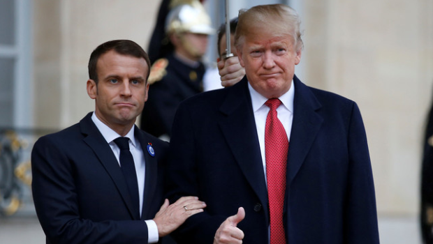 Tramp Fransa Makronu baş nazir adlandırdı
