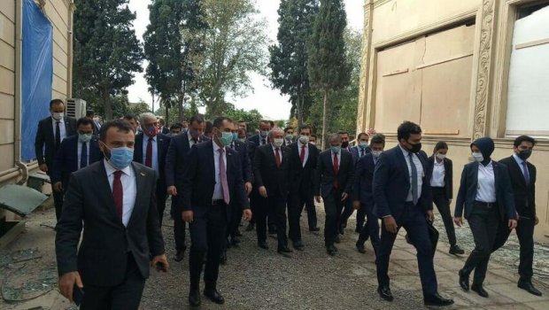 TBMM Sədri Mustafa Şəntop Gəncədədir