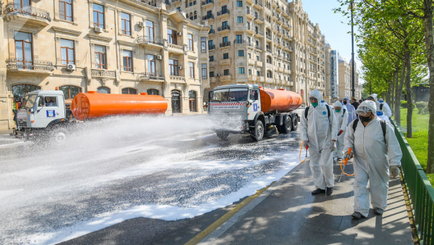 Bakı dezinfeksiya olunacaq