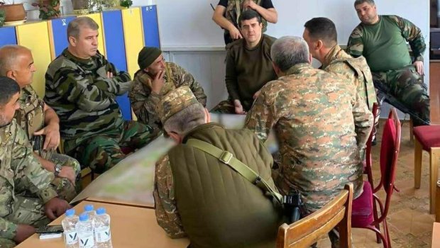 Araik Arutyunyan uşaq bağçasında gizlənir