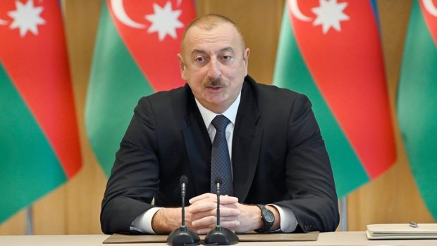 İlham Əliyev  İnterfaks agentliyinə müsahibə verdi