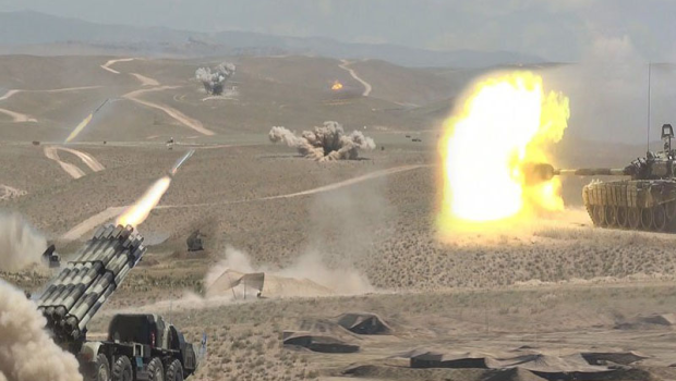 Düşmənin ağır silahları aşkarlanaraq məhv edilir