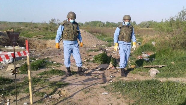 Cəbhəyanı rayonlarda mərmi və minalar aşkarlandı