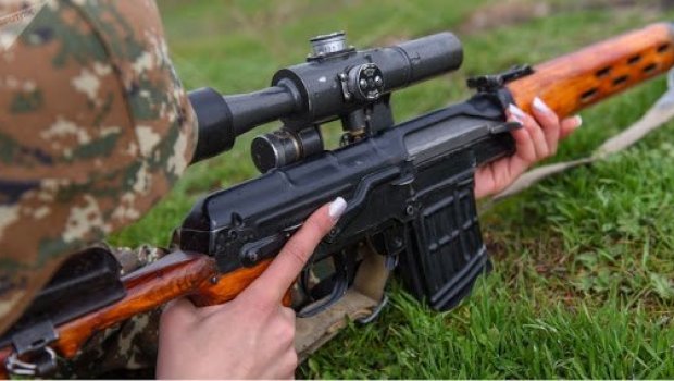 Düşmənin snayper qrupu məhv edildi