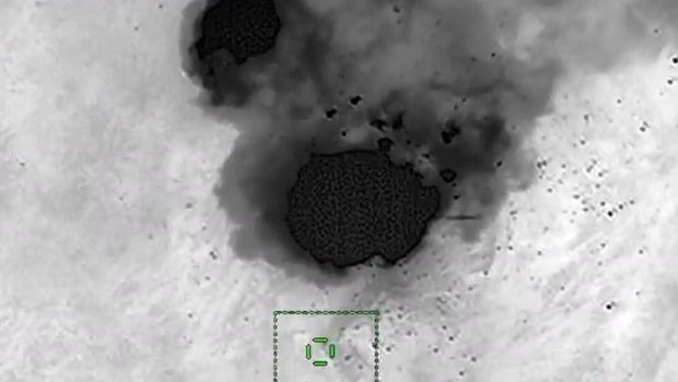 Düşmənin atəş nöqtəsi belə məhv edildi - VİDEO