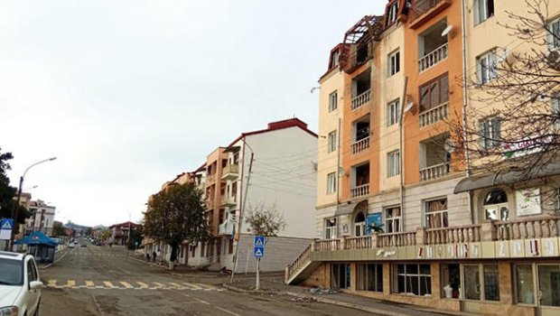 Xankəndi tamamilə boşalıb - FOTO