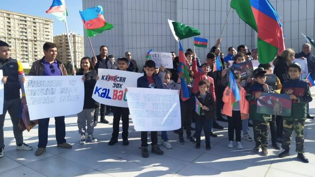 Bakıda Kəlbəcər yürüşü keçirilir