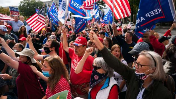 Vaşinqtonda Trampa dəstək aksiyası keçirildi