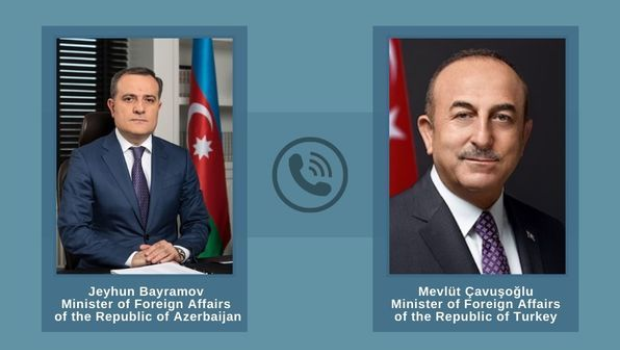 Bayramov Çavuşoğlu ilə Qarabağı müzakirə etdi