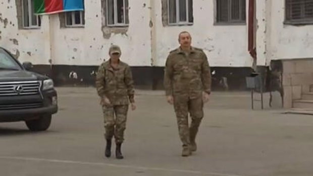 İlham Əliyev: “Burada hərbi hissədən başqa heç nə yoxdur”