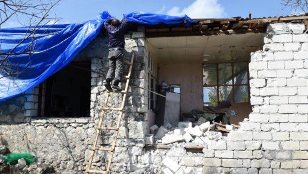 Erməni təcavüzundən ziyan çəkən ailələrlə görüş olub