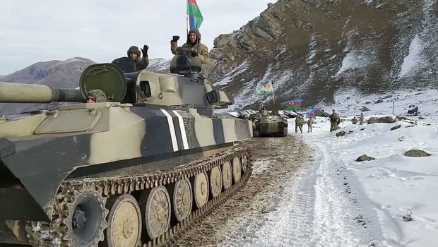 Ordumuz Kəlbəcərə doğru irəliləyir - VİDEO 