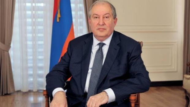 Ermənistan prezidenti Moskvaya getdi