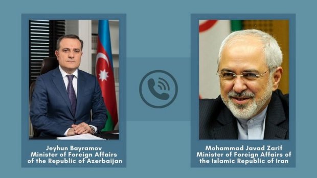 Ceyhun Bayramov İranın Xarici İşlər nazirinə başsağlığı verib
