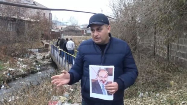 Paşinyana qarşı etirazın yeni forması - VİDEO