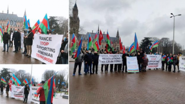 Soydaşlarımız Belçika və Fransaya etiraz etdilər