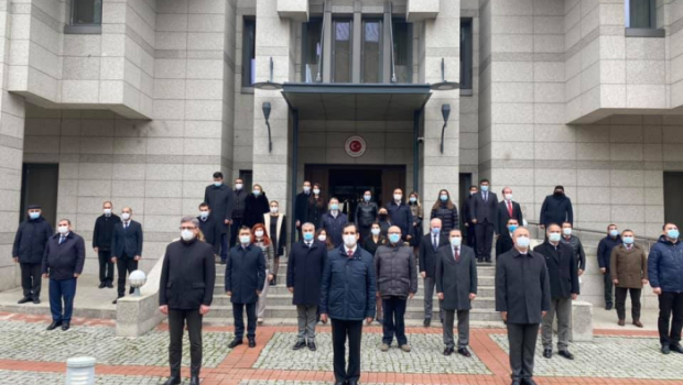 Türkiyə səfirliyində şəhidlərin xatirəsi anıldı