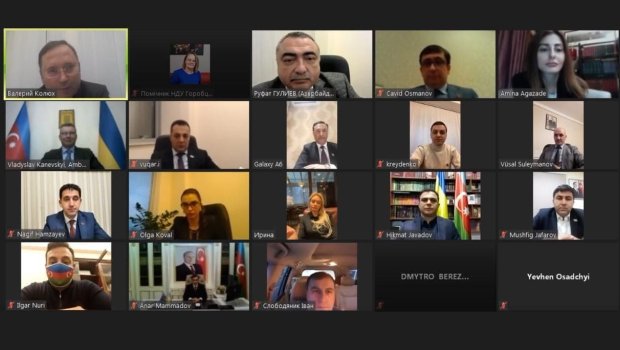 Azərbaycan - Ukrayna parlamentarilərinin görüşü olub
