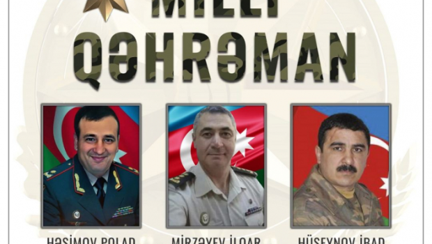 ''Milli Qəhrəman''lara aylıq təqaüd təyin edildi