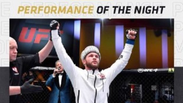 Azərbaycanlı döyüşçü UFC-də 3-cü qələbəsini qazandı - VİDEO
