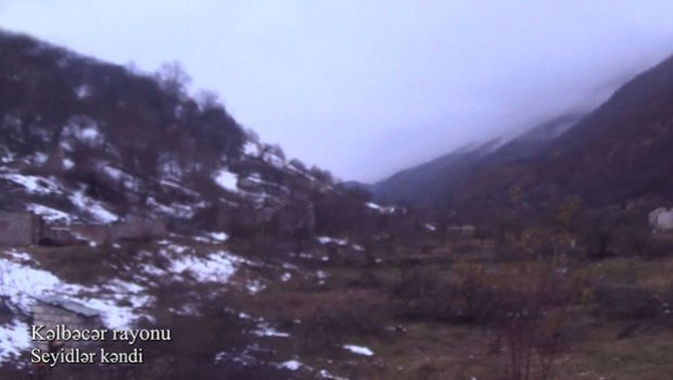 Kəlbəcərin Seyidlər kəndinin görüntüləri