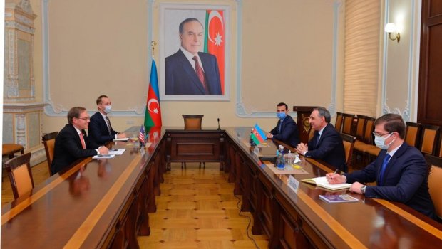 Baş prokuror ABŞ-ın ölkəmizdəki səfiri ilə görüşüb