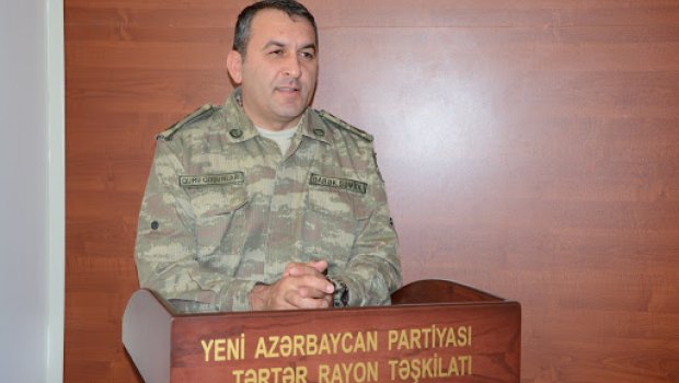 Şəhid Babək Samidli təltif edildi