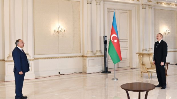 Prezident yeni səfirin etimadnaməsini qəbul edib - YENİLƏNİB+FOTOLAR
