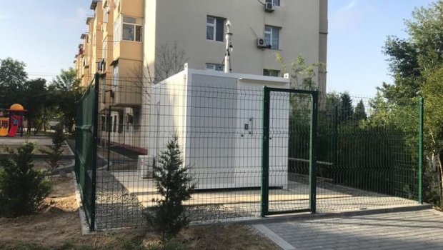 Atmosferin keyfiyyətini ölçən stansiya quraşdırıldı - FOTO