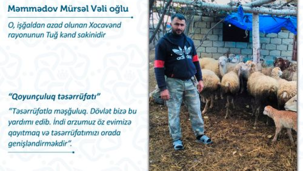 Xocavənd sakinlərinin kiçik ailə biznesi - FOTO 