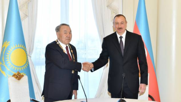 Nazarbayev Azərbaycan Prezidentini təbrik etdi