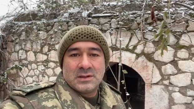 Tahir İmanov babası Süleyman Ələsgərovun evində - VİDEO