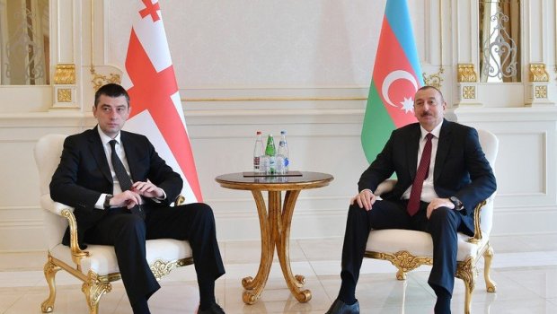 Gürcüstanın Baş naziri İlham Əliyevi təbrik etdi