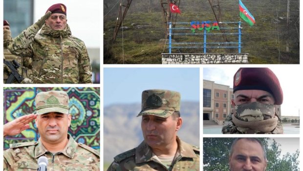 Şuşanı azad edən generallar təltif edildi