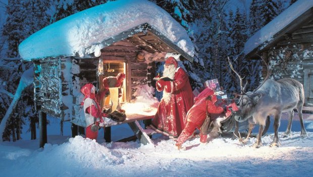 Laplandiya - Yeni il axşamının möcüzəsi - FOTO