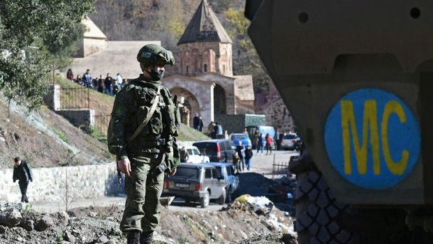 Rusiya sülhməramlılarından daha bir təxribat - VİDEO