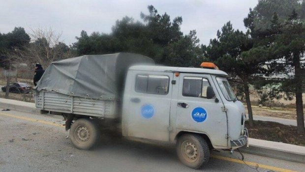 AAYDA-nın avtomobili qəzaya düşdü