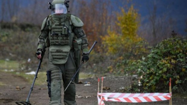 Azərbaycan və Rusiya azad edilən əraziləri minalardan təmizləyir