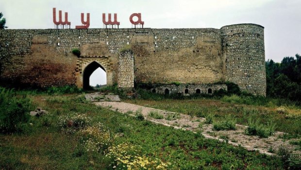 Şuşaya yeni lövhə hazırlanır - FOTO