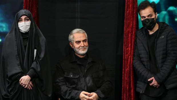 Qasım Süleymaninin heykəlinin açılışı oldu - FOTO