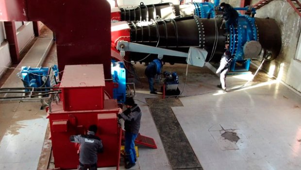 Laçında su elektrik stansiyası yenidən qurulur - VİDEO