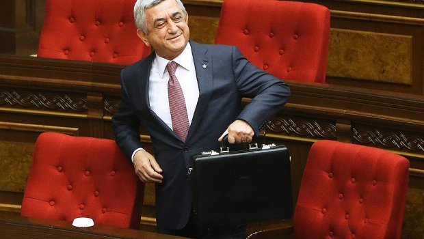 Ermənistanın keçmiş prezidenti İrəvanı tərk etdi